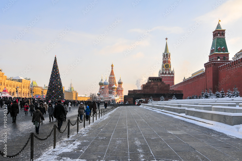 Fototapeta premium Red Square - Moscow, Russia