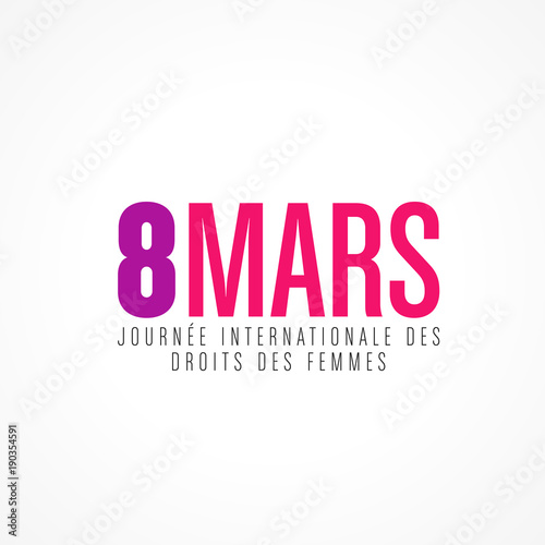 8 mars, journée des femmes