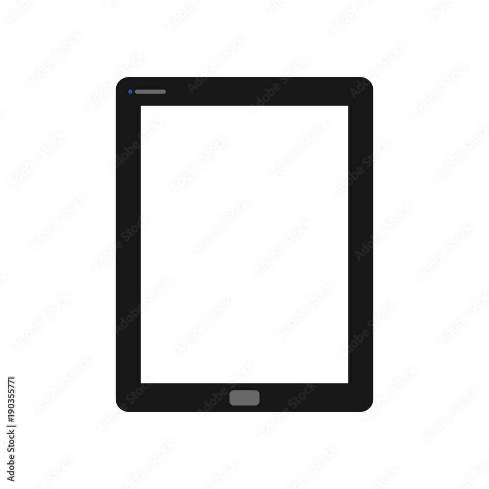 Digital Tablet with white background Digital Tablet with white background