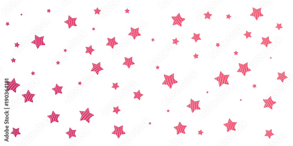 Stylish Hand drawn stars