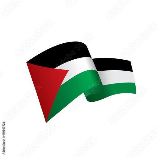 Free Download Palestine flag, vector illustration - GFXLoad
