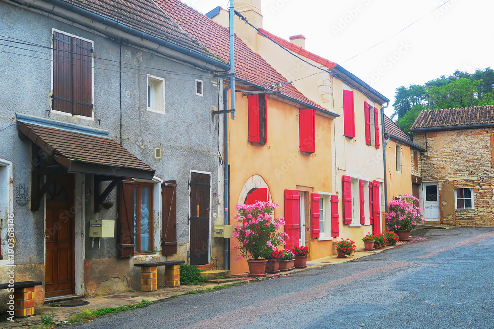 Vintage Cormatin Street, France