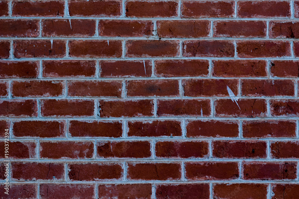 Obraz premium Red Brick Wall