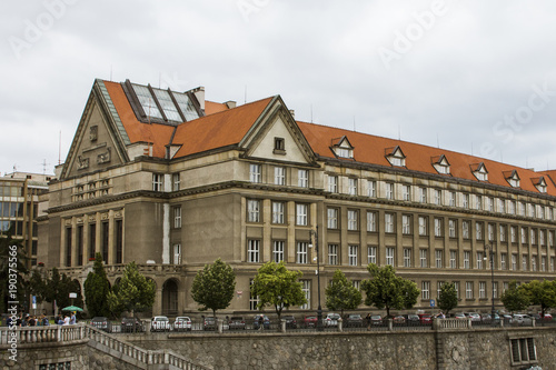 A beautiful old house in the Old Town of Prague. Czech Republic