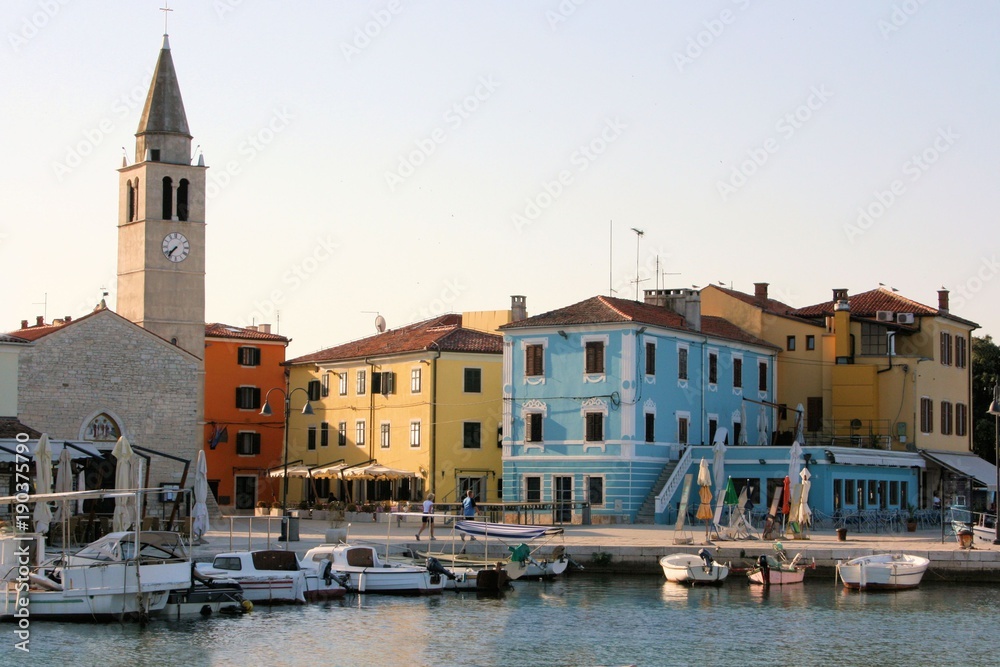 Fototapeta premium lovely small town Fazana, Croatia