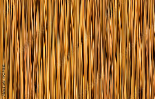 Fototapeta Naklejka Na Ścianę i Meble -  abstract lines background dark golden vertical stripes rays textured pattern, the effect of the trunk of a tree trunk