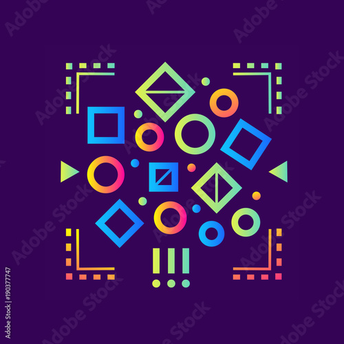 Outline icon Unstructured data. Data science technology and machine learning process. Suitable for print, website and presentation