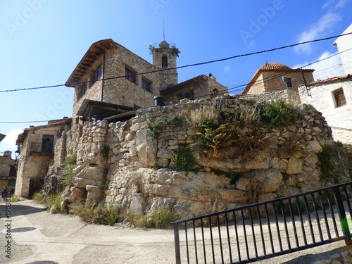 La Pobla de Benifassa, pueblo de Castellon (Comunidad Valenciana,España)  photo