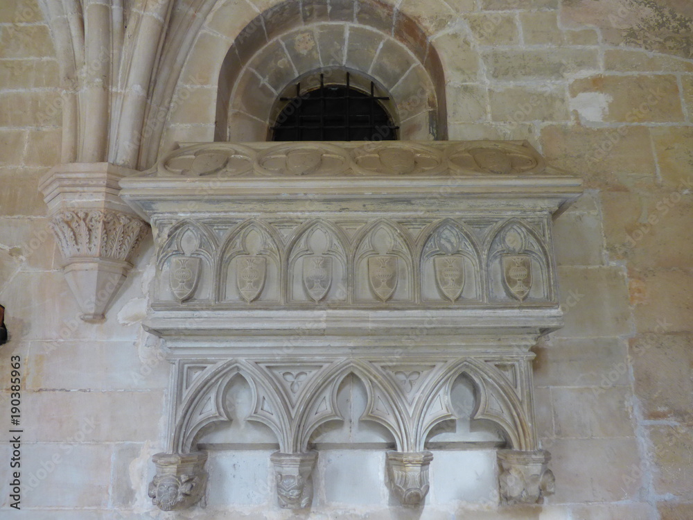 Monasterio de Poblet (Tarragona,España) abadía cisterciense española. en la comarca de la Cuenca de Barberá, en Vimbodí y Poblet, Cataluña