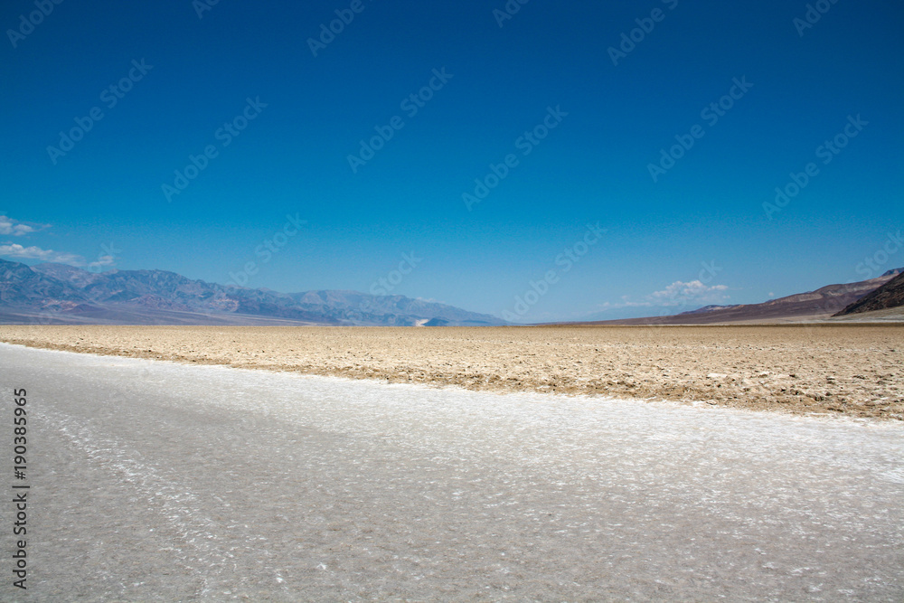 Death Valley Badwater Basin Landscape