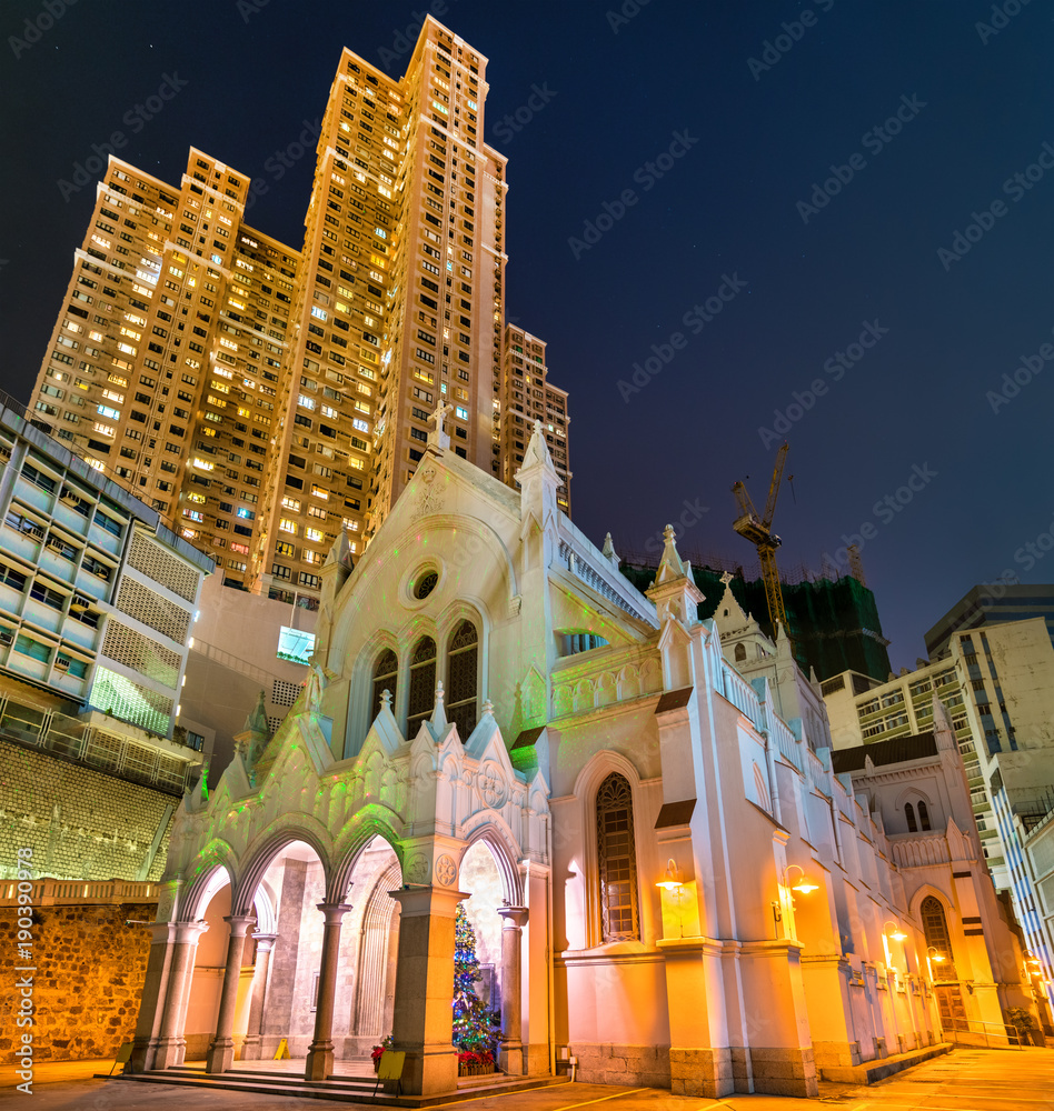 Obraz premium Cathedral of the Immaculate Conception in Hong Kong