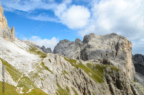 Catinaccio mountain massif summits © TOP67