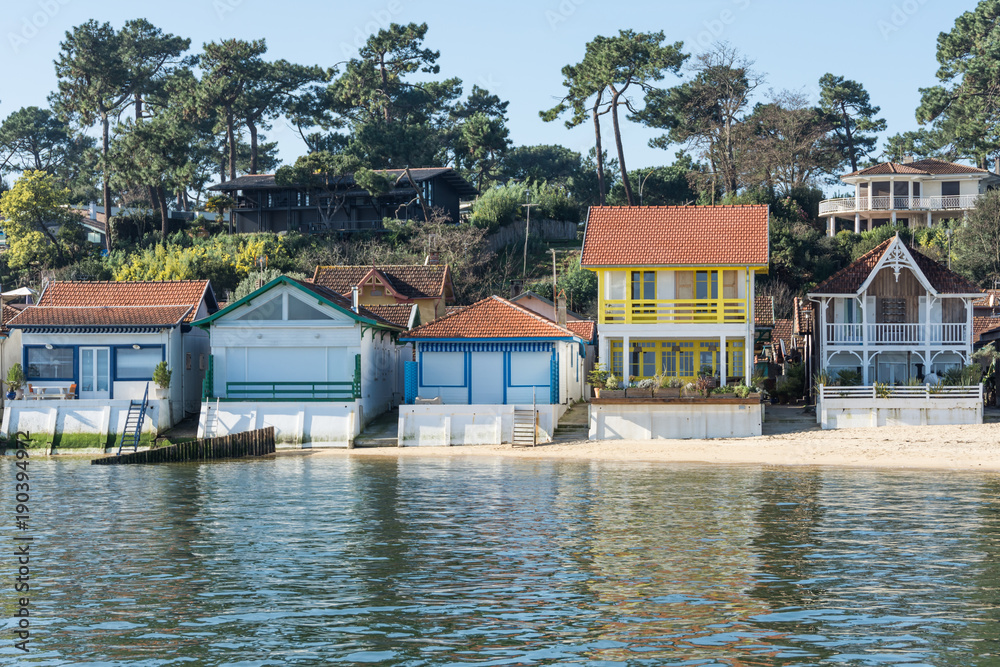 CAP FERRET (Bassin d'Arcachon, France), village ostréicole de L'Herbe CAP FERRET (Bassin d'Arcachon, France), village ostréicole de L'Herbe