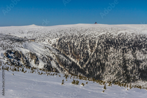 Snow Holes In Krkonose (Giant Mountains), Czechia photo