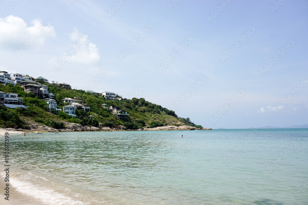 Naklejka premium Beach shore in Thailand