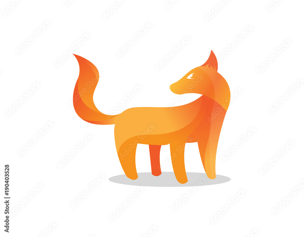 Obraz premium Fox design vector