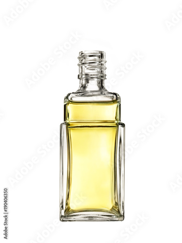 Frasco Perfume sobre fondo blanco Stock Photo | Adobe Stock