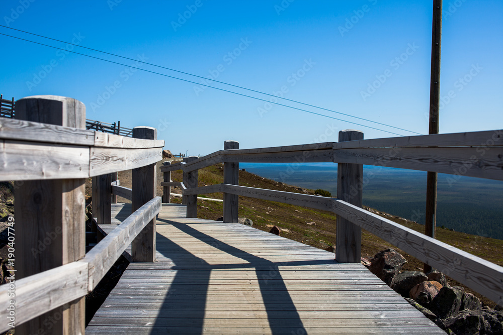 Obraz premium Summer in lapland, Finland