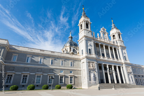 Almudena Cathedral - External view