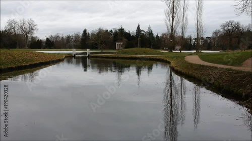 Drohne HD Wörlitzer Park UNESCO Winter 