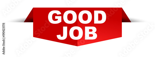 banner good job