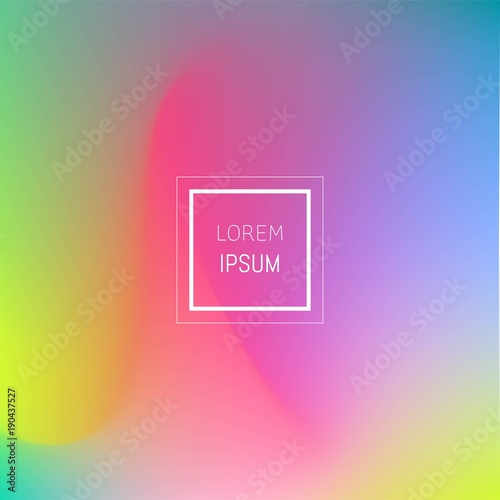 Holographic backgrounds. Vector illustration. Can be used for brochures, banners, postcards or other.