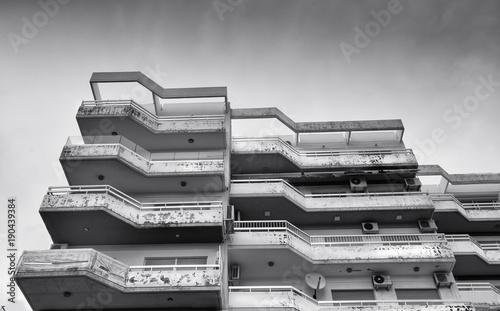 Bad conditioned apartment building