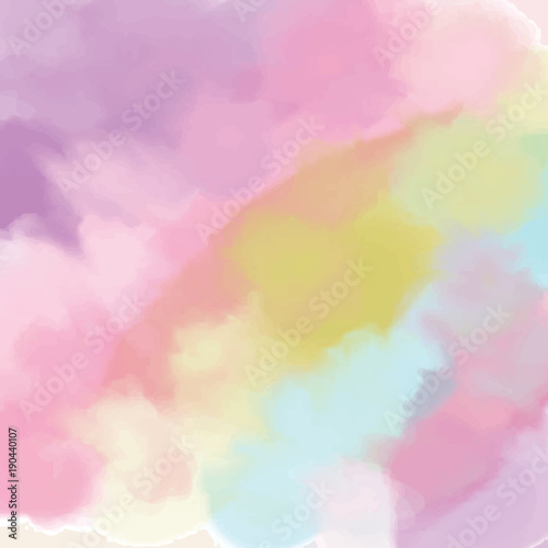 Pastel abstract Watercolor texture fantasy background for your design illustration