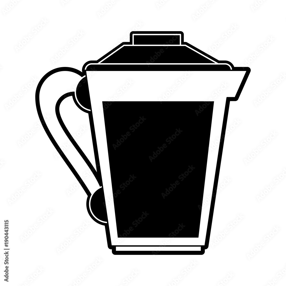 Fototapeta premium juice jar isolated icon vector illustration graphic design