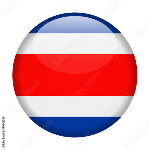 Free Download Costa Rica Flag Vector Round Icon - GFXLoad