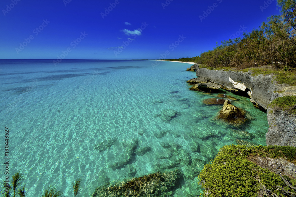 Lagon turquoise, Ouvéa, Nouvelle-Calédonie