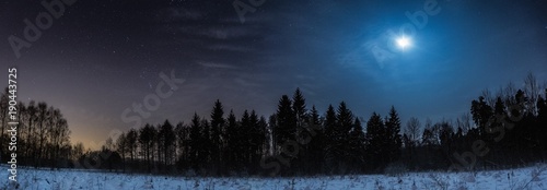 Calm night in polish countryside © milosz_g