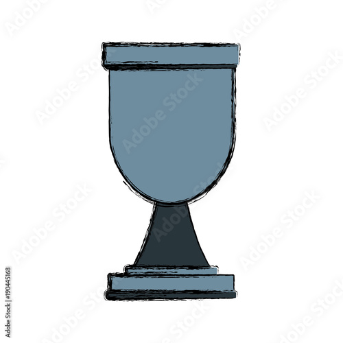 Sacred chalice cup icon vector illustration graphic design