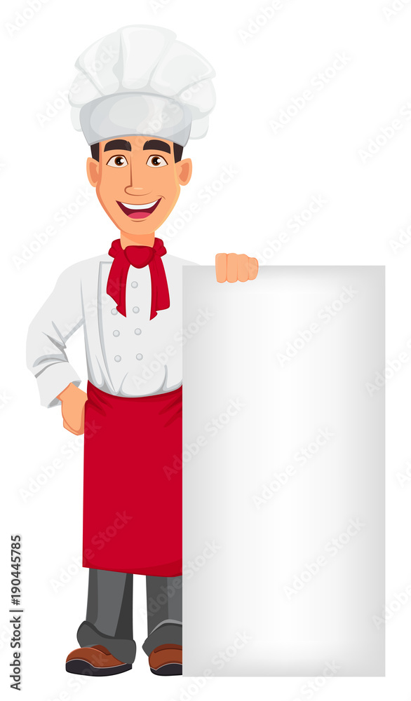 Young professional chef Young professional chef