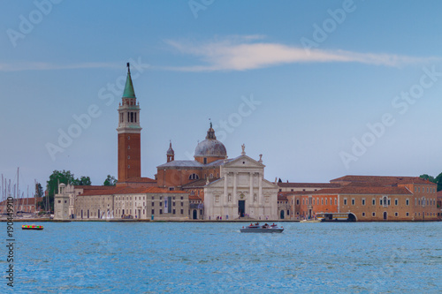 VENICE, ITALY - on May 5, 2016. San Giorgio di Maggiore church with reflection in Venice, Italy © Deyan