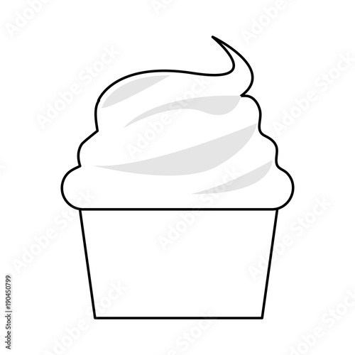 cupcake vector illustration © djvstock