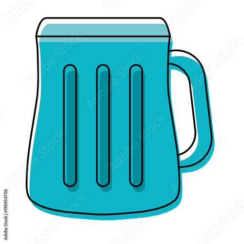 empty beer glass
