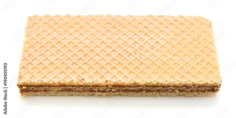wafer sticks on white background wafer sticks on white background