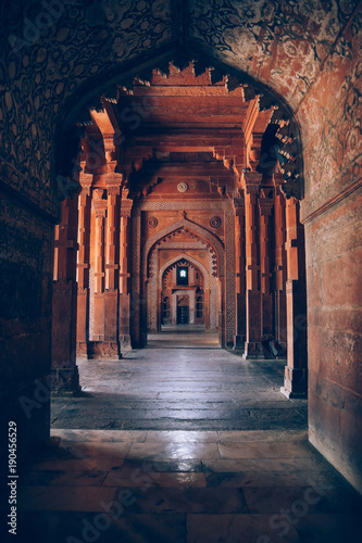 Obraz na płótnie Fatehpur Sikri, Jama Masjid Mosque in India w salonie