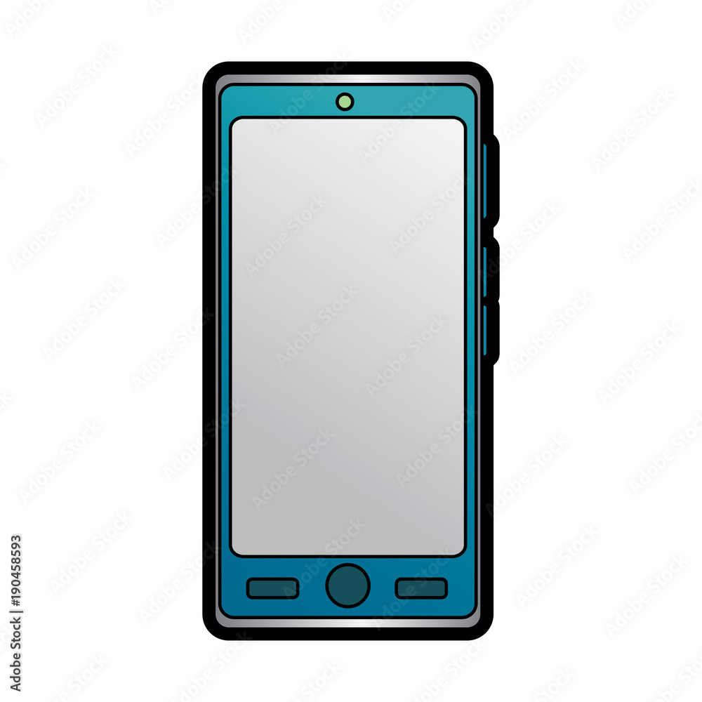 smartphone with blank screen icon image vector llustration design smartphone with blank screen icon image vector llustration design