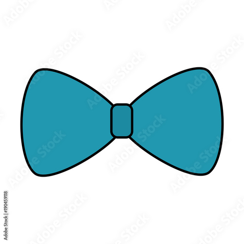 bowtie or bow icon image vector illustration design 