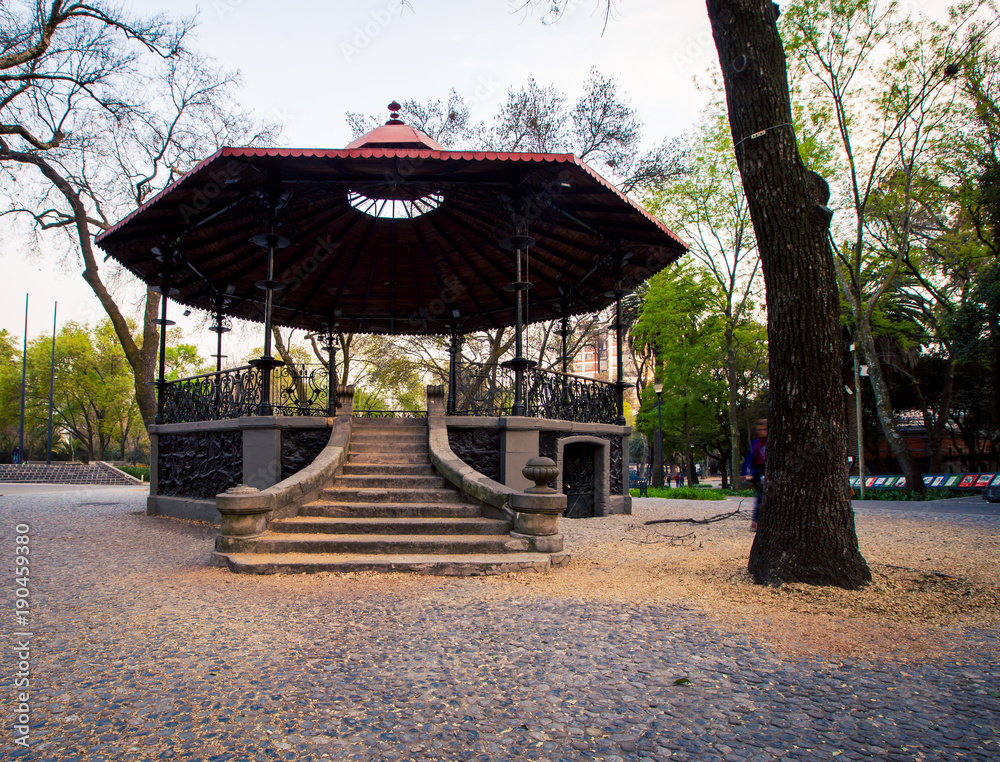 park band shell in mexico city