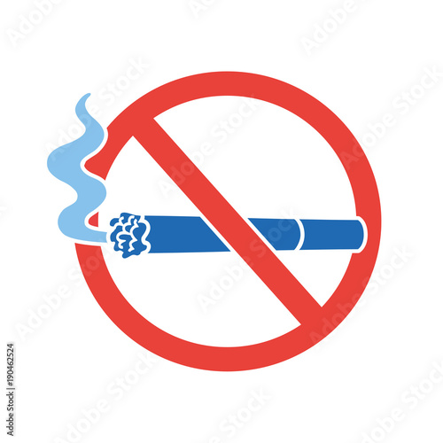 No smoking sign.