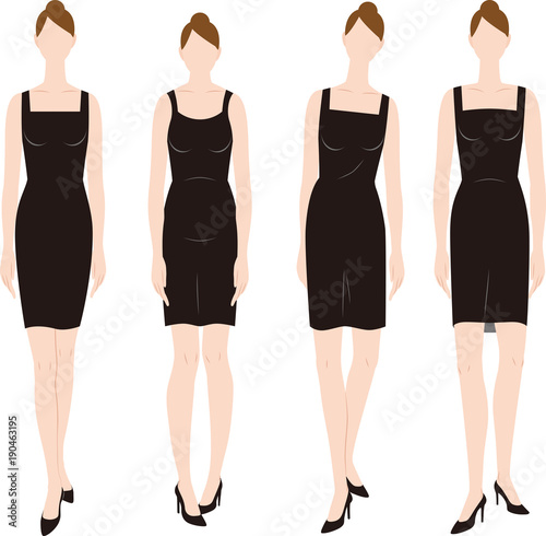 ハイヒールを履いて歩く女性