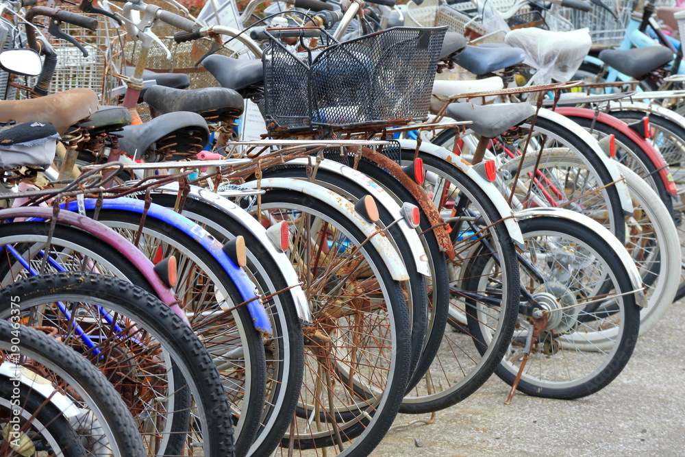 放置自転車