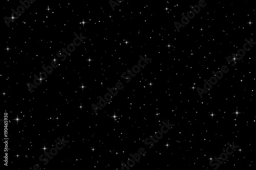 Space Stars Background. photo