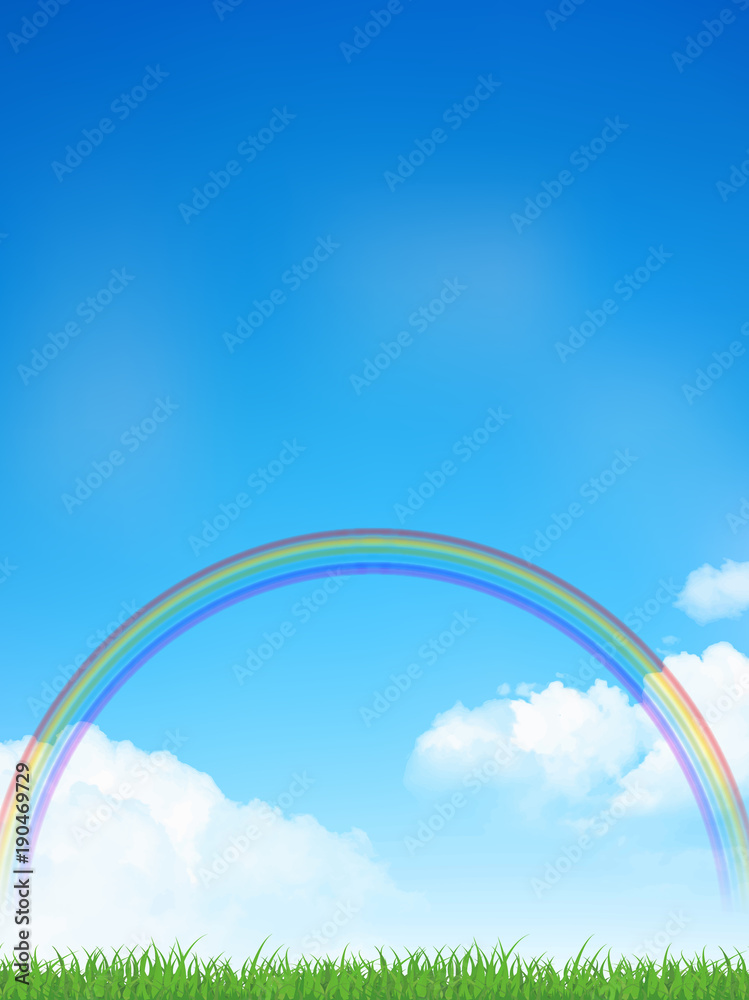 空虹草原背景stock Vector Adobe Stock