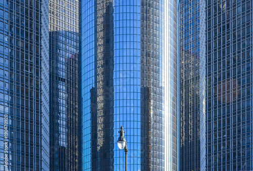 Skyscarpers modern building
