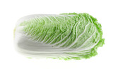 fresh Chinese cabbage isolated on white background