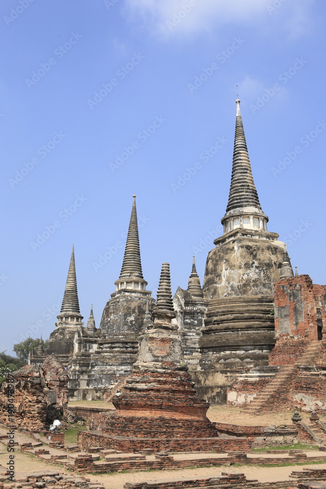Wat Phra Si Sanphet was the holiest temple in Ayutthaya, central Thailand. It's part of Ayutthaya Historic Park, a UNESCO world heritage site Wat Phra Si Sanphet was the holiest temple in Ayutthaya, central Thailand. It's part of Ayutthaya Historic Park, a UNESCO world heritage site